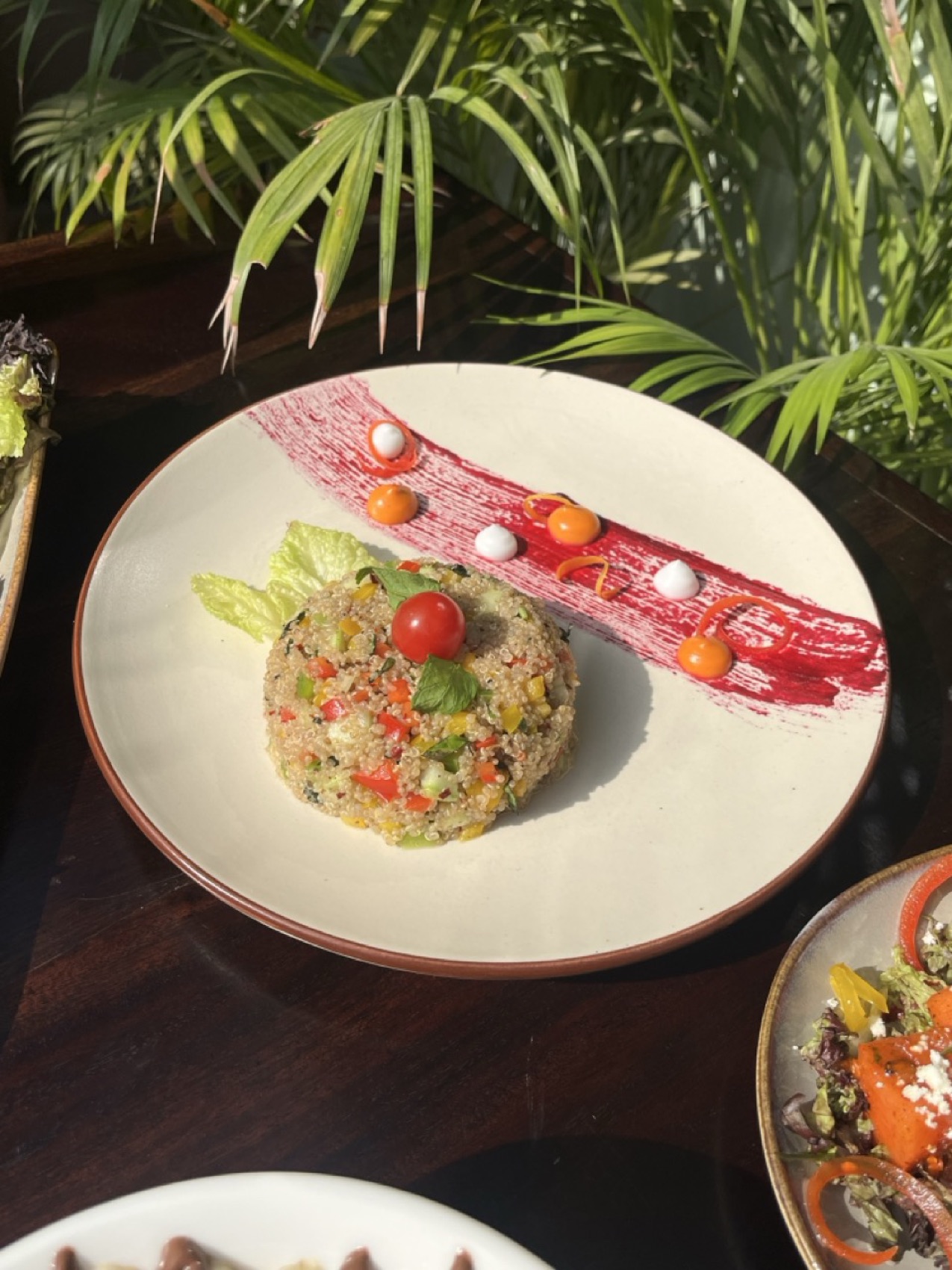 Rooftop greens & grain bowls