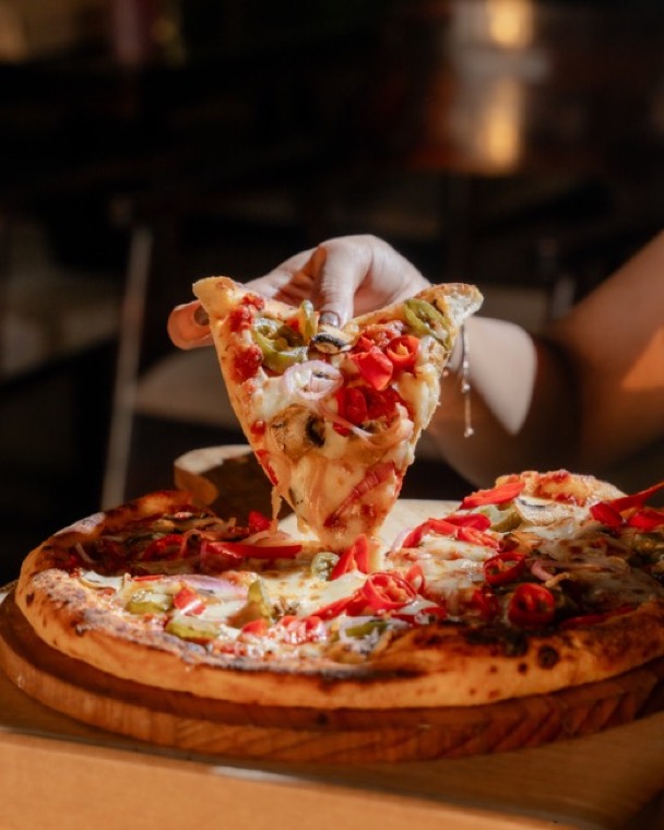 Hoo Haa Hot Veggie Pizza