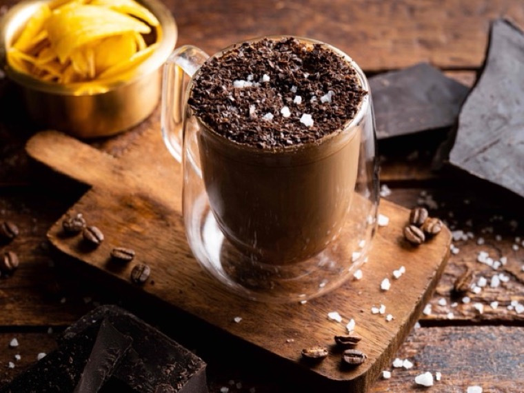 Sea Salt Dark Mocha (Hot)