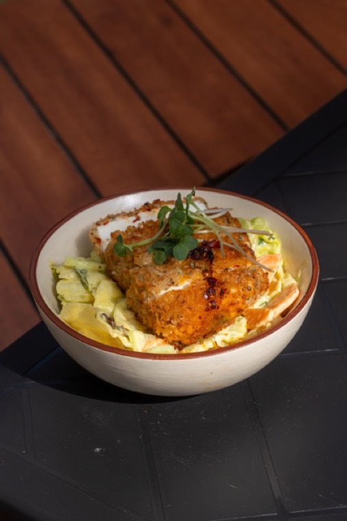Katsu Paneer Salad