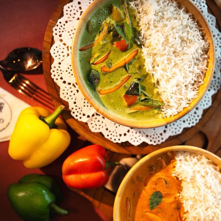 Green Thai Curry Rice